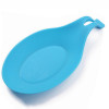 New Silicone Spoon Insulation Mat Rest Spatula Holder Heat Resistant Placemat Fork Pad Tray Kitchen Tools Coaster
