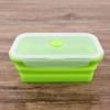 New Silicone Collapsible Portable Bento Box Bowl Lunch Bento Boxes Folding Food Container Lunchbox Eco-Friendly