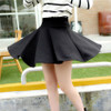 New short skirts womens 2016 new style casual vintage girls skirts for school red pleated mini skater skirt high waist plus size