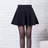 New short skirts womens 2016 new style casual vintage girls skirts for school red pleated mini skater skirt high waist plus size