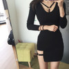 New Sexy Spy Skirts Women Asymmetrical High Waist Mini Skirt Saias Fashion Ladies Irregular Package Hip Party Club Skirts Jupe