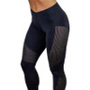 New Sexy Push Up Mesh Leggings For Women Elastic Patchwork Workout Legging Pants 2017 Fashion Ladies Fitness Leggings Leggins