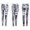 New Sexy Print Fitness Sporting Leggings Women High Waist Workout Pants Fitness Clothing For Female Quick Dry Sporter Leggings