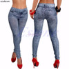 NEW Sexy Leggings Women Jean Skinny Jeggings Stretchy Slim Leggings Fashion Skinny Pants