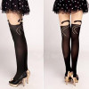 New Sexy Girl's Pantyhose Design Pattern Printed Tattoo Stockings Cat shape 4 Style Sheer Pantyhose Mock Stockings Tights