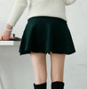 New Sex 2018 Summer Skirts Womens Knitted Skirt High Waist Pleated mini Skirt Casual Elastic Flared Skirt Female