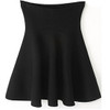 New Sex 2018 Summer Skirts Womens Knitted Skirt High Waist Pleated mini Skirt Casual Elastic Flared Skirt Female