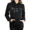 funny letters print pullovers for lady long Sleeve casual sweatshirts women autumn winter fleece streetwear hoodies 2017 femme