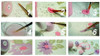 from the digital unique Home Decor new gifts Frameless diy oil painting Magnolia flower bird acrylic paint wall painting tower