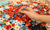 from the digital unique Home Decor new gifts Frameless diy oil painting Magnolia flower bird acrylic paint wall painting tower