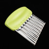 French Fries Vegetable Cutter Stainless Steel Potato Wavy Edged Cutter Knife Gadget Vegetable Fruit Potato Peeler Cooking Tools