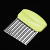 French Fries Vegetable Cutter Stainless Steel Potato Wavy Edged Cutter Knife Gadget Vegetable Fruit Potato Peeler Cooking Tools