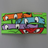 Japanese Cartoon Wallet Short Leather TMNT Wallet Tortoise Movie Purse Men Bifold Green Wallet For Teenager Boys Girls Game Bag Japanese Cartoon Wallet Short Leather TMNT Wallet Tortoise Movie Purse Men Bifold Green Wallet For Teenager Boys Girls Game Bag