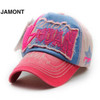 JAMONT Summer Fashion Embroidered Baseball Caps Cotton Adjustable Casual Unisex Baseball Cap Hats 2017 Women Men Leisure Caps