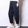 Jamickiki Brand Clothing 2016 Fashion Pantalon Homme Baggy Cotton and Linen Low-Crotch Trousers Men  Sportswear Harem Pants