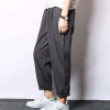 Jamickiki Brand Clothing 2016 Fashion Pantalon Homme Baggy Cotton and Linen Low-Crotch Trousers Men  Sportswear Harem Pants