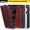 IMUCA For sony xperia z L36h Phone Cases Flip Cover for sony xperia z case L36h l36i c6601 c6602 c6603 Leather phone Case Cover