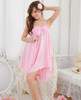 Imitation Silk Irregular Night Dress Sleepwear Suspender Women Nightgowns Robes Imitation Silk Irregular Night Dress Sleepwear Suspender Women Nightgowns Robes