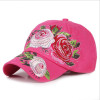 Fashion Floral Embroidery Baseball Caps Women Snapback Hat Summer Hats For Women Casual Bone Sun Visor Hats Ajustable Casquette