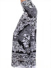 Fashion Floral Big Hem Wide Leg Bottom Casual Pants Fashion Floral Big Hem Wide Leg Bottom Casual Pants