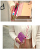 Fashion Envelope Card Hold Wallet PU Leather Long Purse Clutch Case Cover for Phones 4 color