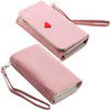 Fashion Envelope Card Hold Wallet PU Leather Long Purse Clutch Case Cover for Phones 4 color