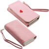 Fashion Envelope Card Hold Wallet PU Leather Long Purse Clutch Case Cover for Phones 4 color