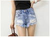 Fashion Denim High Waist Jean Woman Mini Womens Shorts Sexy Women Rivet Tight Hot  Casual Short Jeans Feminino Hotpants