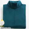 Fashion cotton blouses women 2017 winter Turtleneck long sleeve thick warm velvet blouse shirts women plus size blusas mujer