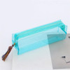 Fashion cosmetic bags Women Colorful Transparent Pencil Case Cosmetic Bag Makeup bag super quality sac maquillage