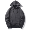 Fashion Color Hooides Men's Thick Clothes Winter Sweatshirts Men Hip Hop Streetwear Solid Fleece Hoody Man Clothing