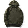 Fashion Color Hooides Men's Thick Clothes Winter Sweatshirts Men Hip Hop Streetwear Solid Fleece Hoody Man Clothing