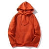 Fashion Color Hooides Men's Thick Clothes Winter Sweatshirts Men Hip Hop Streetwear Solid Fleece Hoody Man Clothing