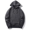 Fashion Color Hooides Men's Thick Clothes Winter Sweatshirts Men Hip Hop Streetwear Solid Fleece Hoody Man Clothing