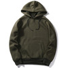 Fashion Color Hooides Men's Thick Clothes Winter Sweatshirts Men Hip Hop Streetwear Solid Fleece Hoody Man Clothing
