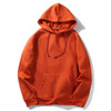 Fashion Color Hooides Men's Thick Clothes Winter Sweatshirts Men Hip Hop Streetwear Solid Fleece Hoody Man Clothing