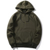 Fashion Color Hooides Men's Thick Clothes Winter Sweatshirts Men Hip Hop Streetwear Solid Fleece Hoody Man Clothing