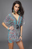 Fashion Clothing Women Dress V Neck Bohemian Flower European Style Print Sexy Vintage Vestidos de Festa Summer Beach Dress