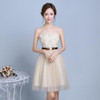 2017 New Bridesmaid Dresses Short And Long Large Size Cheap Graduation Homecoming Gowns Vestido De Festa Short Party Evening Dre