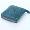 2017 New Brand Women Wallet Genuine Leather Snake Pattern Short Wallet Leather Women Coin Purse Zipper Women Card Holder Bag