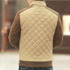 2017 new Brand winter warm Jacket for men Stitching coats casual mens thick coat male slim casual cotton padded down outerwear