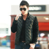 2017 new Brand winter warm Jacket for men Stitching coats casual mens thick coat male slim casual cotton padded down outerwear