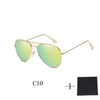 2017 New Brand hot rays sunglasses Polarized Men Large frame Anti-glare aviator aviation sunglasses driving women  3026 UV400