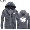 2017 New Brand Hoodies Men Tomorrowland Rock Sportswear Man Hoody Zipper Casual Long-sleeved Sweatshirt Slim Fit Men Hoodies