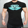 2017 New Brand clothing BE Gyms t-shirt mens fitness t-shirt homme Muscle brother gymshark t shirt men fitness crossfit tops