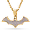 Batman x King Ice - The Batarang Logo Necklace