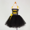 Batman Cosplay Halloween Costume For Kids Tulle Tutu Dress Girl Christmas Party Birthday Performance Dresses Girl Princess Dress