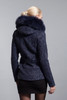 BASIC-EDITIONS New Winter Fashion Women's Clothing Oversized Fox Fur Short Parka With Hood Parkas Coats Women Coat 14W-22D