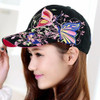 Baseball Caps 2016 New High quality Butterflies and flowers embroidery Summer and fall caps fashion women & women baseball hat Baseball Caps 2016 New High quality Butterflies and flowers embroidery Summer and fall caps fashion women & women baseball hat