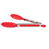 Barbecue Utensil Silicone Kitchen Cooking Salad Serving BBQ Tongs Stainless Steel Handle Utensil random color #K400Y# Barbecue Utensil Silicone Kitchen Cooking Salad Serving BBQ Tongs Stainless Steel Handle Utensil random color #K400Y#